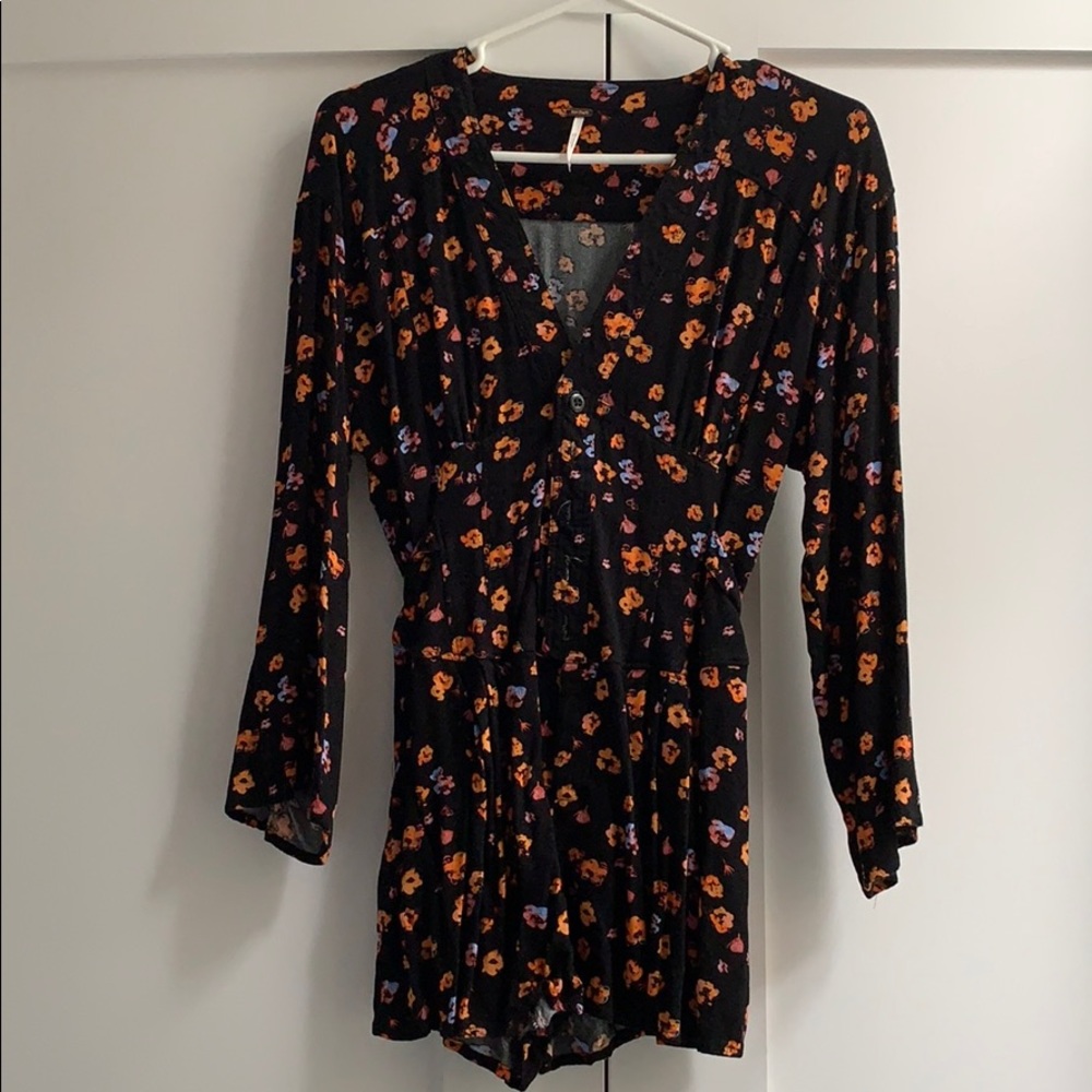 Free people l’amour floral romper - Picture 5 of 6